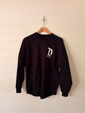 Disney Parks Black Jersey with White Logo - XS